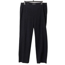 Talbots Navy Blue Signature Straight Leg Dress Pants Womens 8 Trouser Office