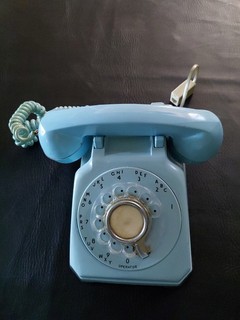 vintage western electric rotary phone