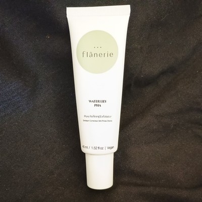Flanerie Water Lily PHA Pore Refining Exfoliator 1.52oz/45ml Full Size