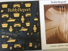 Robb Report Dec/Jan/2026 Two Robb Report Magazine  The Giving Issue Sealed (FS)