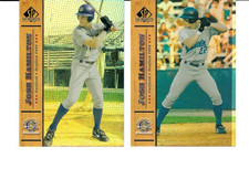 Josh Hamilton 2000 SP Top Prospects BASE & CHECKLIST #s 12 & 89 Rangers