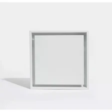 Framed Exhaust Mount (Lite) 14.25 In. X 14.25 In. White