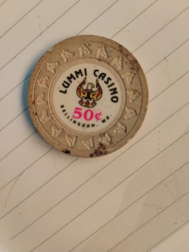 Lummi Casino 50 Cent Gaming Chip