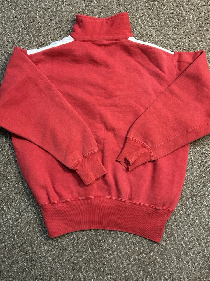 Moletom AKOM Vintage Anos 50 Meio Zíper Pulôver Roupa Esportiva (Grande 42-44) Usado - Imagem 4 de 4