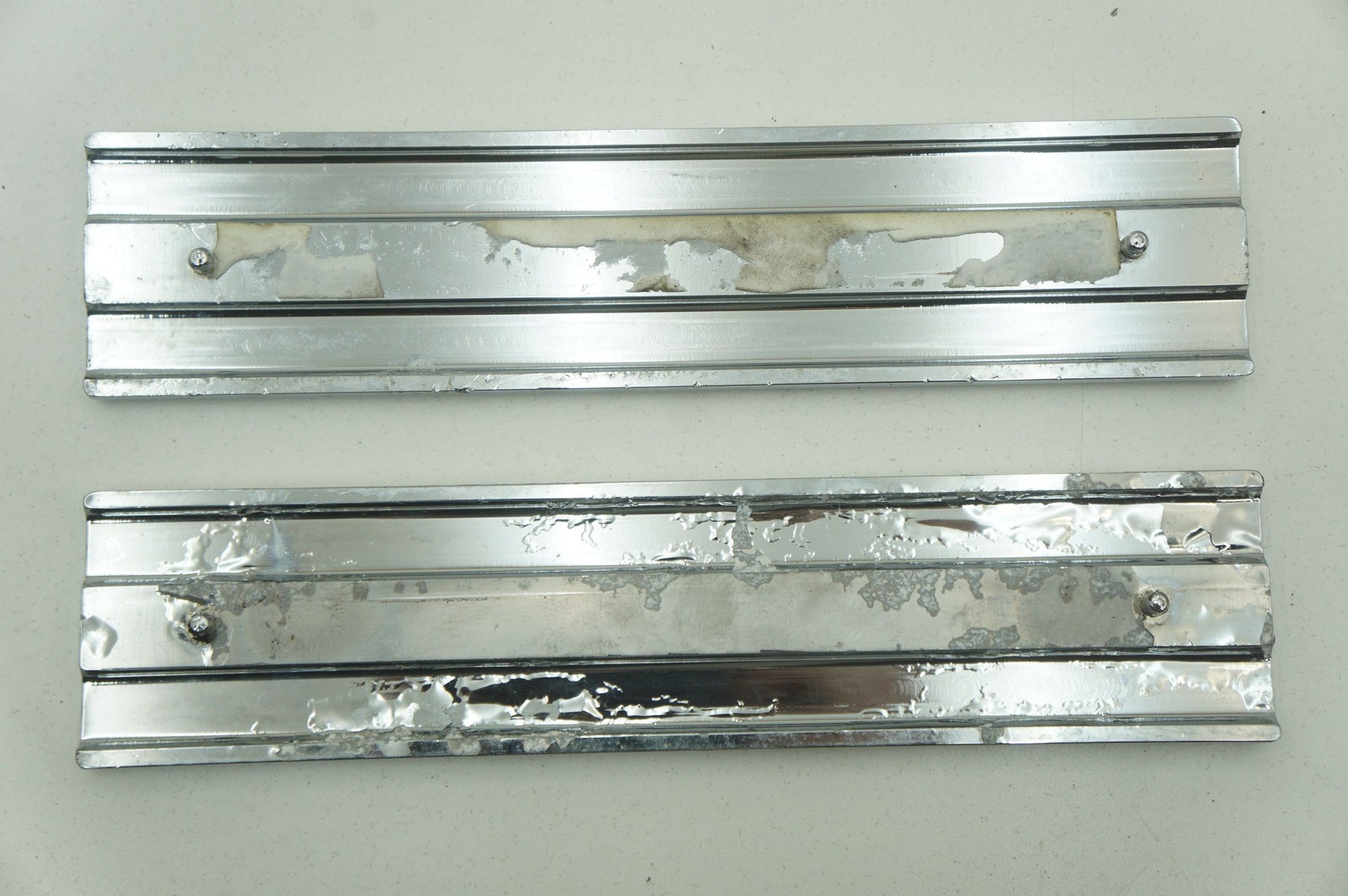 Set 2 Front Left Right Door Sill Scuff Custom Plate Rolls Royce Phantom Vii 2006