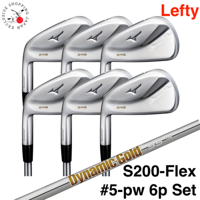 Mizuno Pro 245 6−P DG 95 S200 Mizuno Pro 245 Iron Wedge #5-pw 6p Set Lefty S200-Flex Dynamic