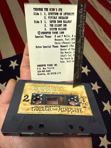 1988 DEMENTIA THROUGH THE MIND’S EYE DEMO THRASH METAL WICHITA KANSAS RARE - Picture 4 of 5