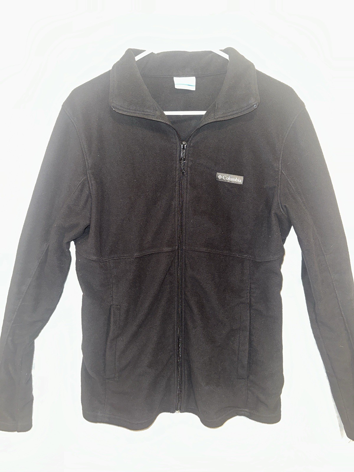 COLUMBIA Men's Sz XL Black Fleece Jacket