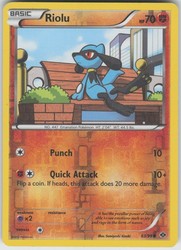 Riolu 63/99 Next Destinies Reverse Holo