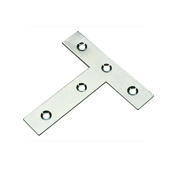 10x 75mm (3'') Tee Plate T Mending Bracket Brace Support Fixing Joining Repair