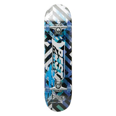 Skateboard Street Blue Ahorn Holz Aluminum 78,5 x 20,4 cm bis 100kg ABEC7 neu
