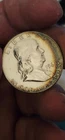 1960 P Franklin Half Dollar, Toned