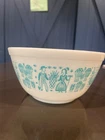 Vintage pyrex 402 butter Print Agave Mixing Bowl Replacement Amish Used