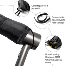 Hooded Hair Dryer Bonnet,Upgraded Dual-Tubes Even Heat Blow Speed up Thick or...