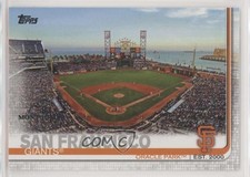 2019 Topps Factory Set 582 Montgomery Club Oracle Park San Francisco Giants 6ns