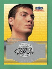 1999-00 FLEER FOCUS JEFF FOSTER AUTO FRESH INK PACERS