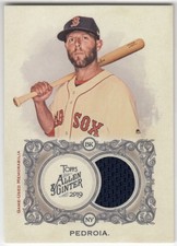 2019 Topps Allen & Ginter Full-Size Relics B Jersey DUSTIN PEDROIA #FSRB-DP Sox