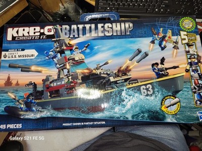 Hasbro Kreo Create It Battleship USS Missouri Playset #38977