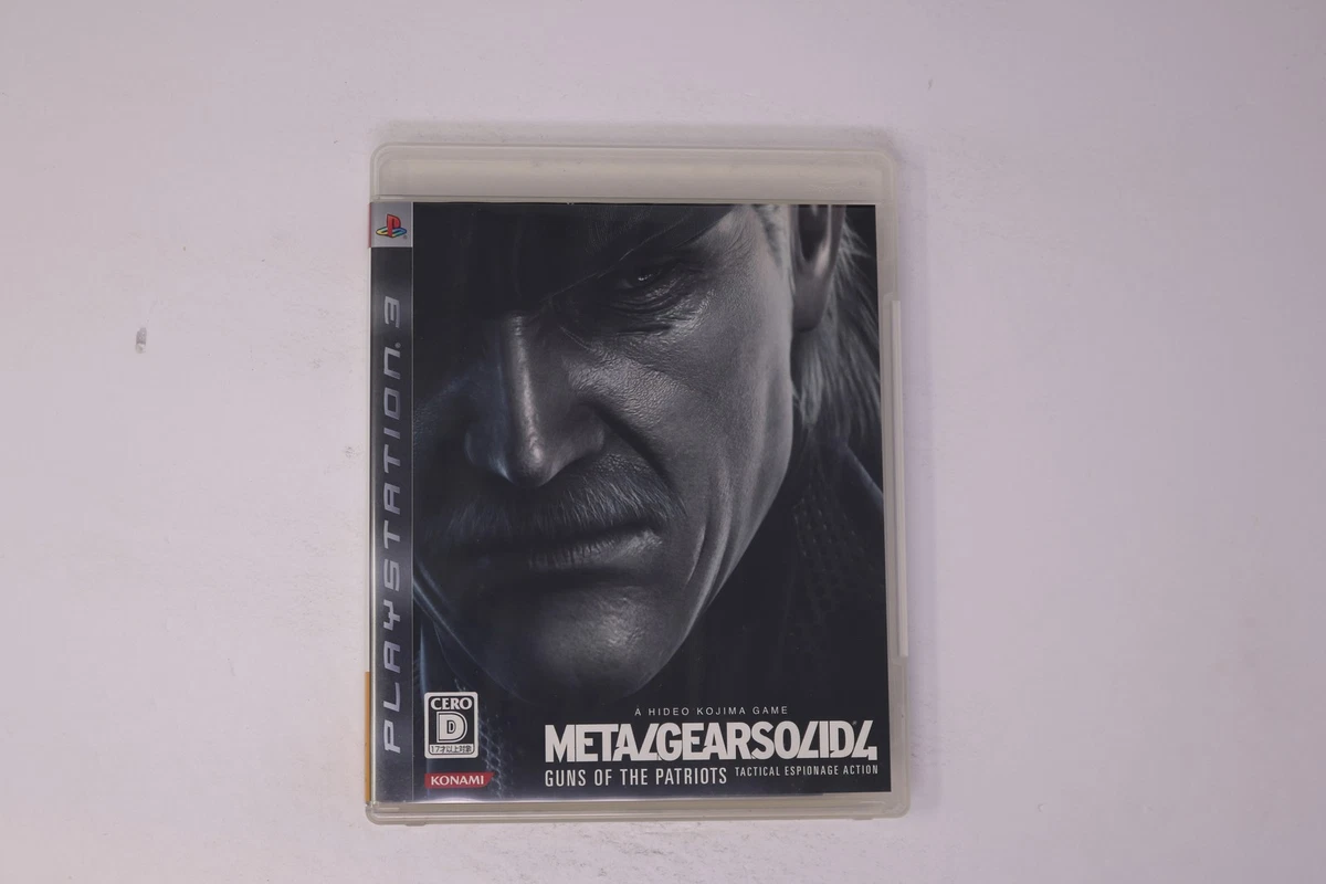 Metal Gear Solid 4: Guns Of The Patriots Sur PS3 - Version PAL Française - Bon état