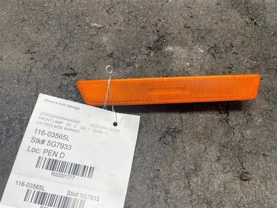 Driver Corner/Park Light Side Marker Front Fits 15-23 CHALLENGER 2001777