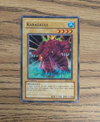 YUGIOH KABAZAULS COMMON PGD-054 1ST EDITION
