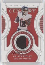 2021 National Treasures Century Materials Holo Silver 7/25 Calvin Ridley 1i3m