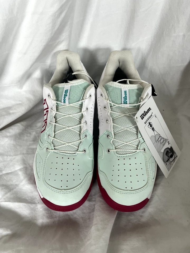 Wilson Kaos Jr QL - Zapatos para cancha de tenis para niños talla 5,5 de EE. UU. Nuevos con caja Foto 3 de 4