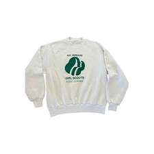 Vintage Girl Scouts R.E. Howard Sweatshirt Size Large