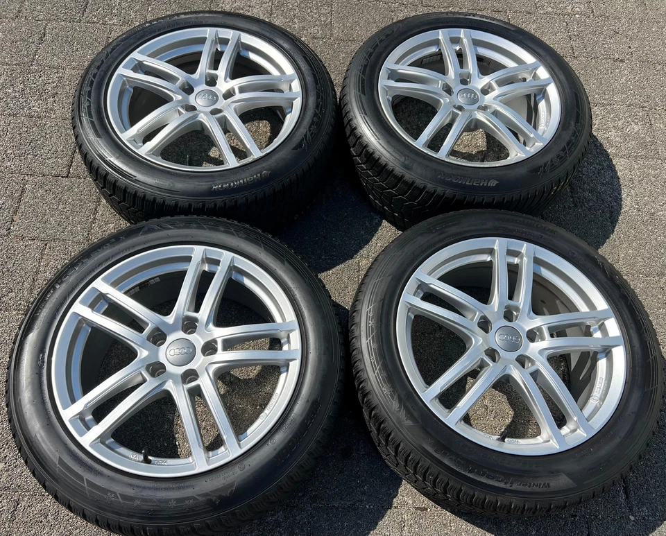 4 ALU 18" WINTERRÄDER AUDI A6 F2 C8 225/55R18 102V HANKOOK 2021 FREIHAUS - Bild 2 von 4