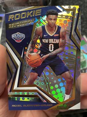 2019-20 Panini Revolution Nickeil Alexander-Walker #17 Rookie Minnesota T Wolves