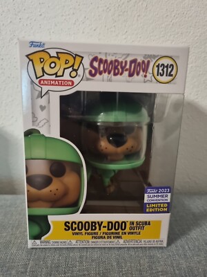 Funko Pop! - Scooby-Doo in Scuba Outfit #1312 - Funko 2023 Summer Convention
