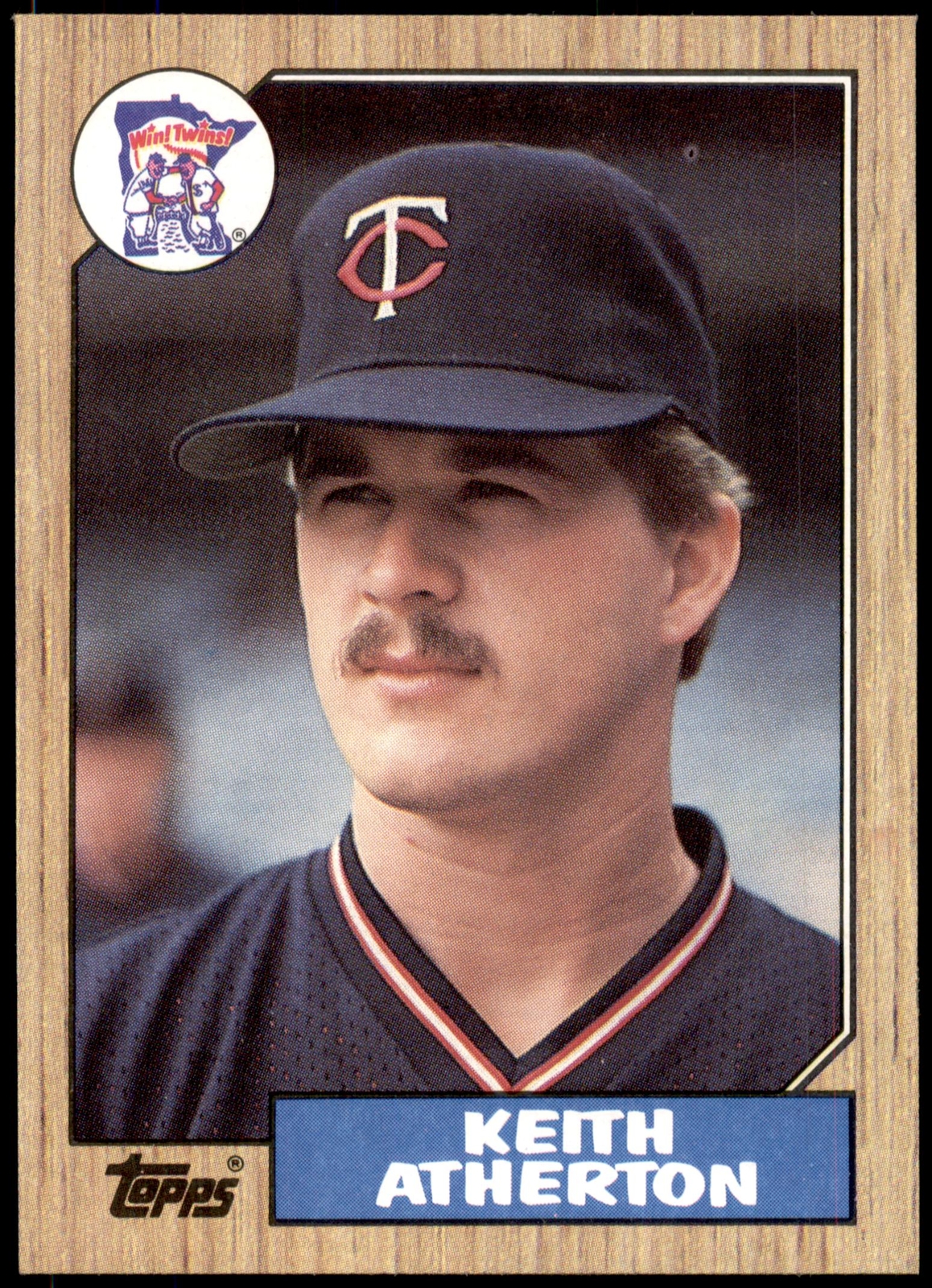 Keith Atherton #52 1987 Topps