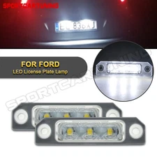 LED License Plate Light For 10-14 Mustang / Ford Fusion Focus 08-19 Taurus Flex