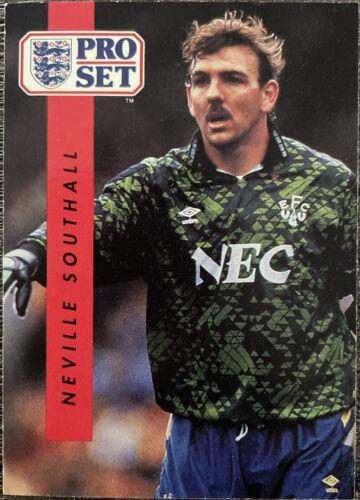 Pro Set 1990/91 Football Card - #73 Neville Southall - EVERTON - Picture 1 of 2