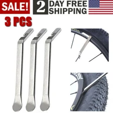 3Pcs Set Metal Bicycle Tire Lever Bike Tyre Levers Spoon Iron Changing Tool US
