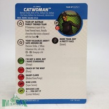 Heroclix Batman Team-Up set Catwoman 029.1 Team-Up card 