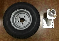 20.5x8-10 (205/65-10) Class E Trailer Tire With Triton 08519 Spare Tire Carrier 20.5x8-10 (205/65-10) Class E Trailer Tire With Triton 08519 Spare Tire Carrier