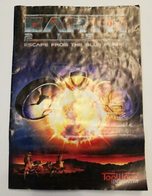 PC Retro Game - Earth 2150 - Escape from the Blue Planet