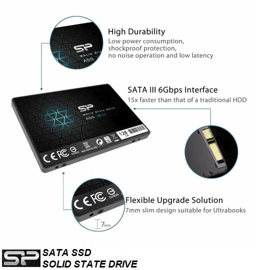 128 256 512 GB 1TB SSD SATA Hard Drive Laptop Windows 11 Pro Installed Uefi - Image 3 of 4