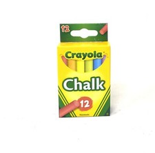Crayola Multi-Color Children's Chalk, 12 per Pack: Creative Outdoor Fun