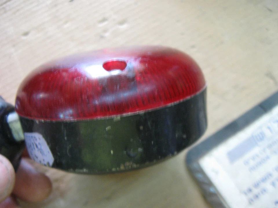 Luz de lámpara trasera vintage militar Jeep camioneta camioneta camioneta camioneta, 80 mm de diámetro, Foto 2 de 4