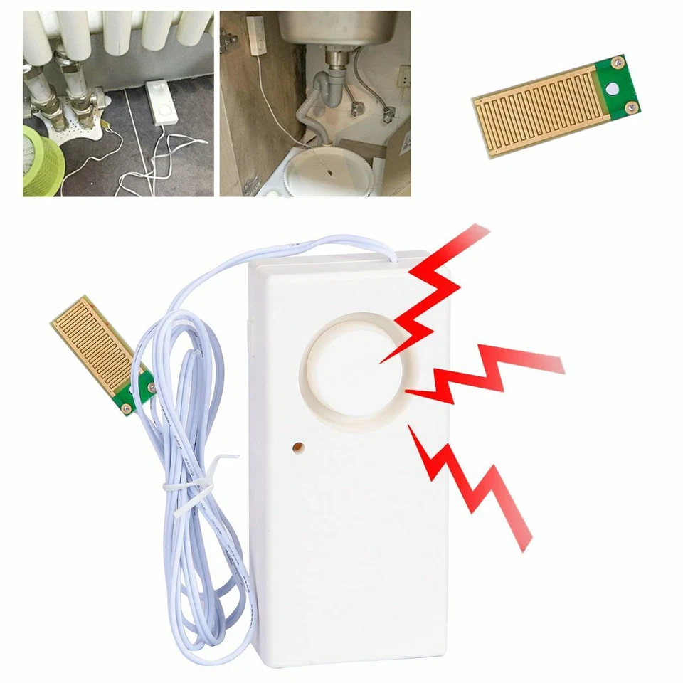 3PCS Instapark IN07A Water Leak Leakage Detection Detector Sound Alarm Sensor - Image 4 of 4