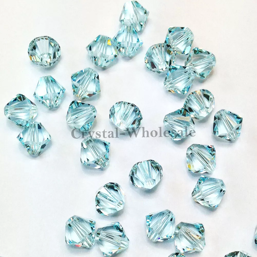 6mm Light Azore blue (361) Genuine Swarovski crystal 5328 XILION Bicone Beads eBay スワロフスキー 『#5328 XILION Bead ジョンキル 6mm 10粒』