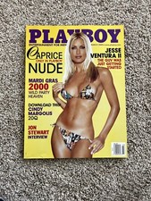 Playboy Magazine March 2000 Playmate Nicole Marie Lenz Jesse Ventura II PAGE DMG