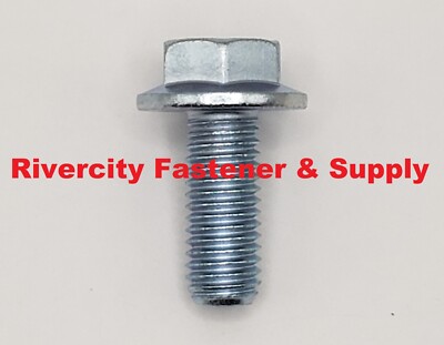 (25) M10-1.5x25 Flange Bolts M10x1.5x25 Grade 10.9 10mm x 25mm Screws M10x1.5x25