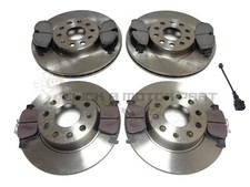 Front & Rear Brake Discs And Pads For Skoda Karoq 1.0 1.5 1.6 2.0 TSi TDi 17-20 