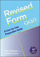 Revised Form 990 by Blazek, Jody; Adams, Amanda