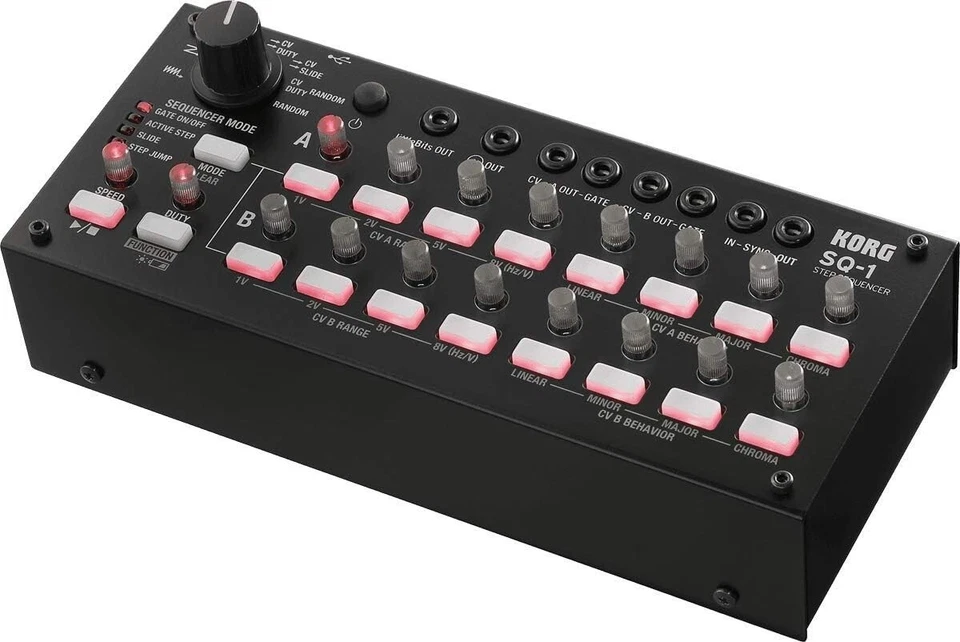 KORG SQ-1 CV  2x8 Step Sequencer and Sync 193(W)× 84(D)× 63(H)mm JAPAN NEW - Image 2 of 4