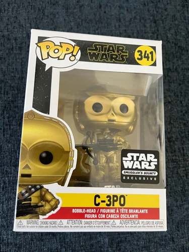 Funko Pop Star Wars - #341 C-3PO Smuggler's Bounty - New