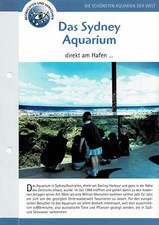 Sydney Aquarium / Akwarium karta informacyjna